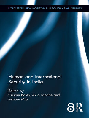 cover image of Human and International Security in India